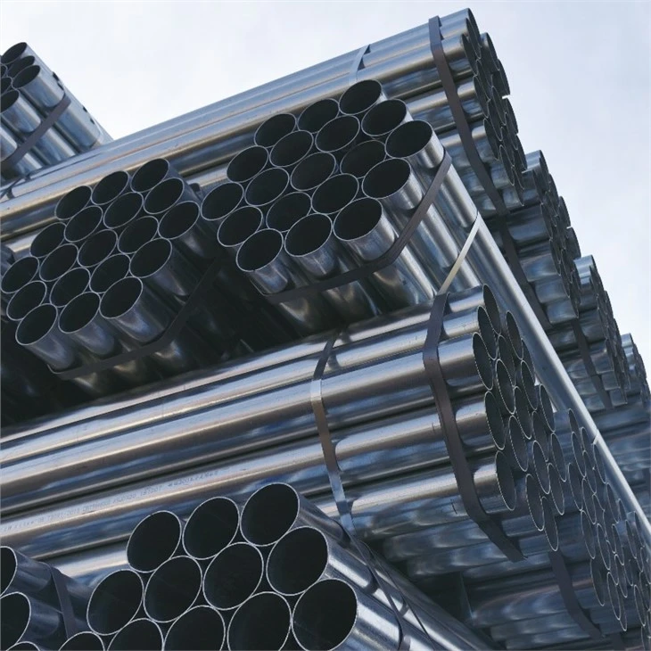 ERW Iron Pipe 6 Meter Welded Steel Pipe Round Erw Black Carbon Steel Pipe