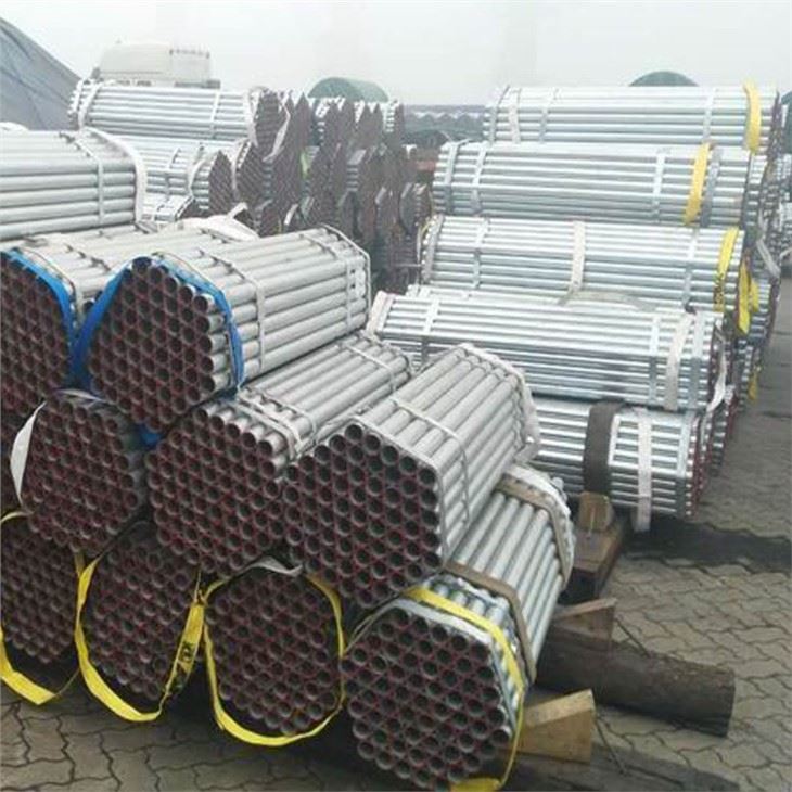 High Quality S235 S235JR S355JR Pre Galvanized Carbon Mild Steel Tube