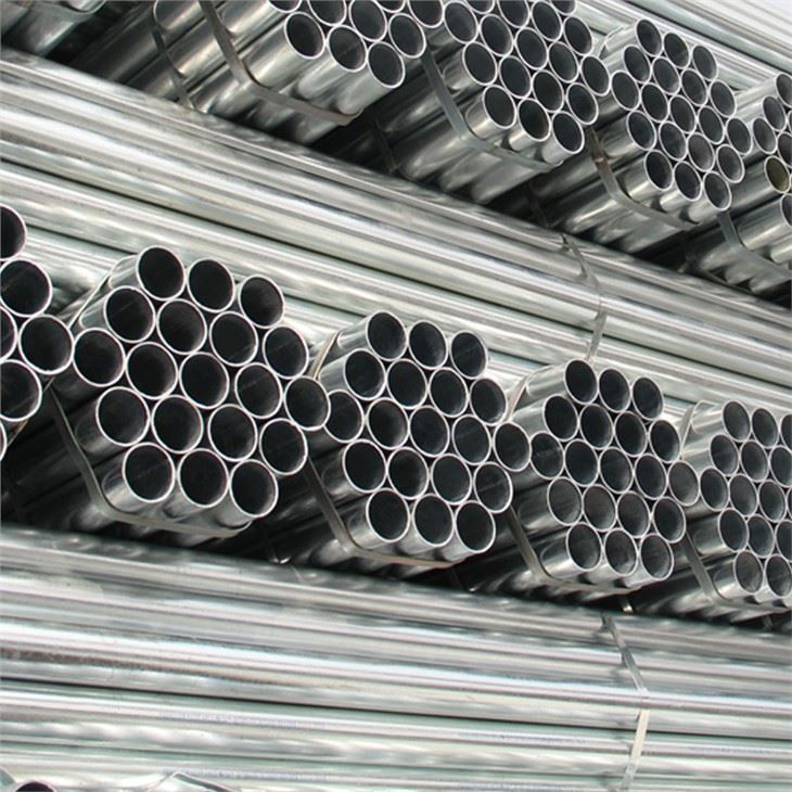 Mild Carbon Steel Straight ERW Welded Black Steel Round Pipe